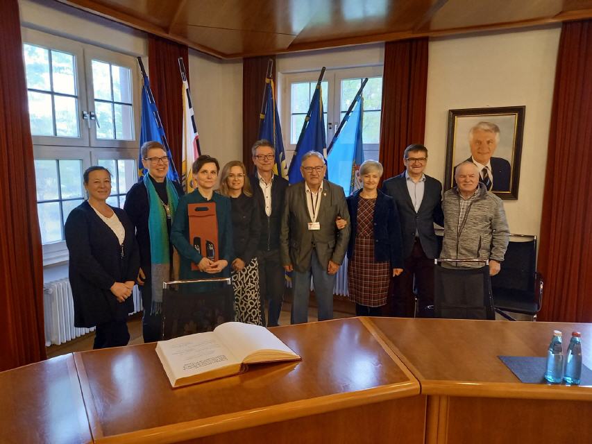 Empfang im Rathaus der Stadt Breisach