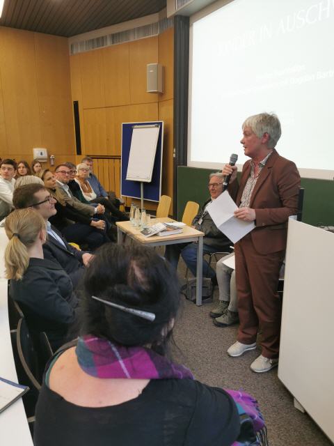 Begrüssung durch die Rektorin Frau Prof. Dr. Bohlen