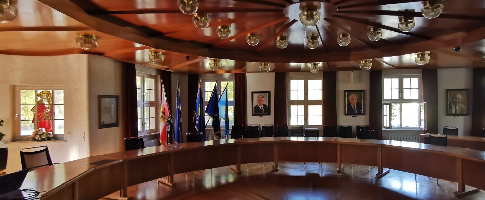 Der Bürgersaal im Breisacher Rathaus
