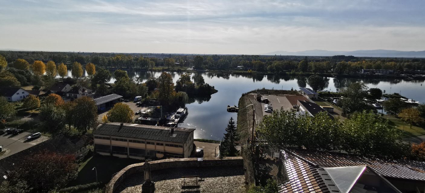 Blick vom Münsterberg nach Frankreich